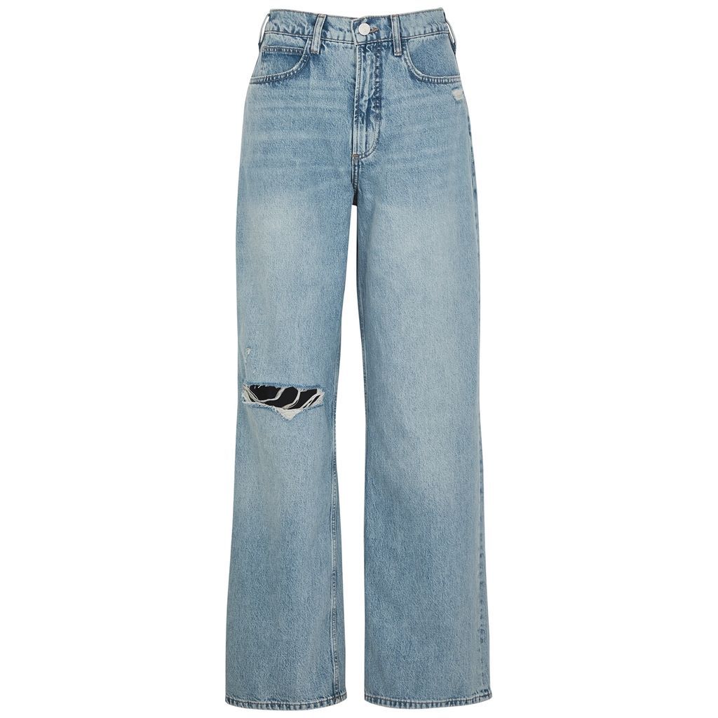 Le High 'N' Tight Wide-leg Jeans - Blue - W28