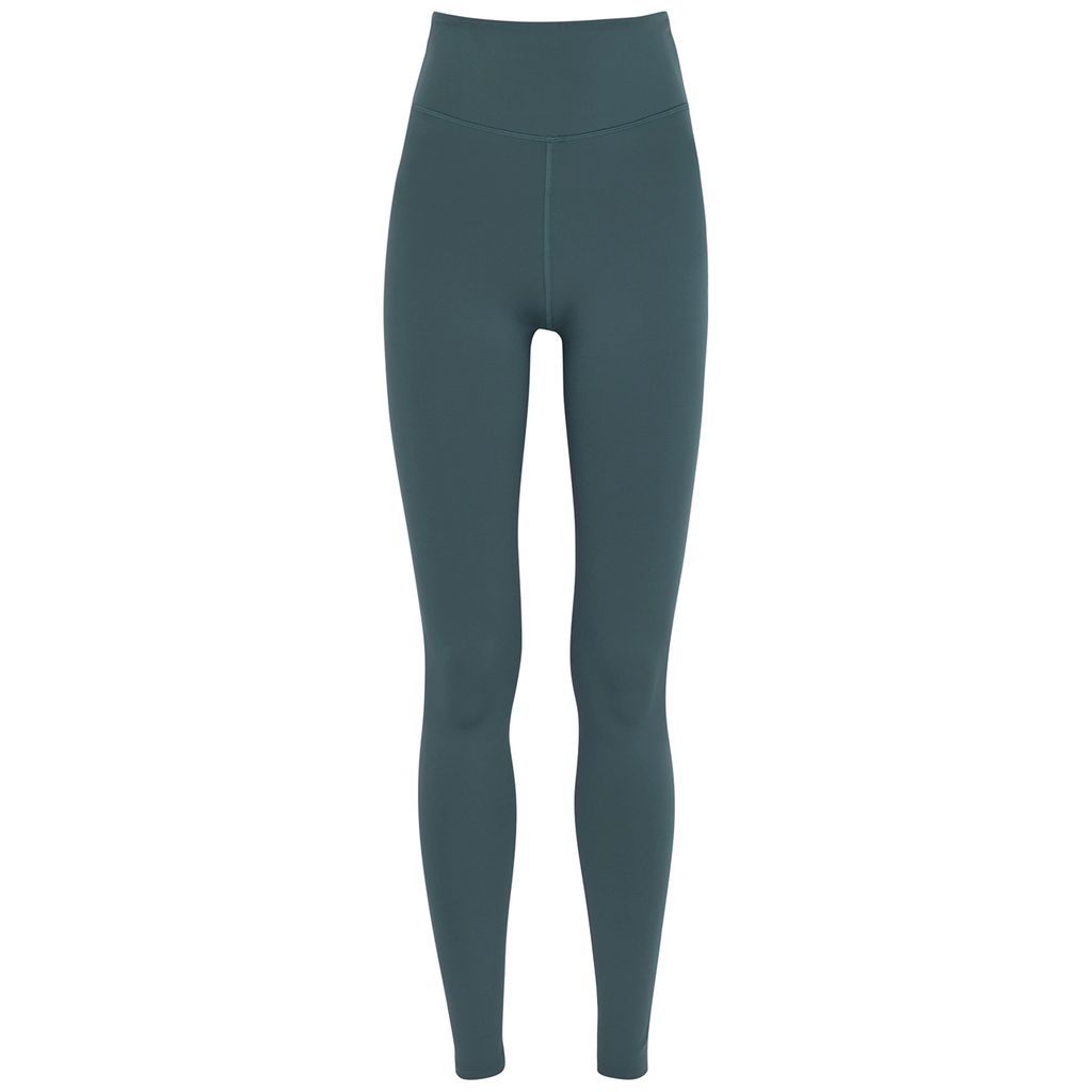 Luxe High-rise Leggings - Blue - L