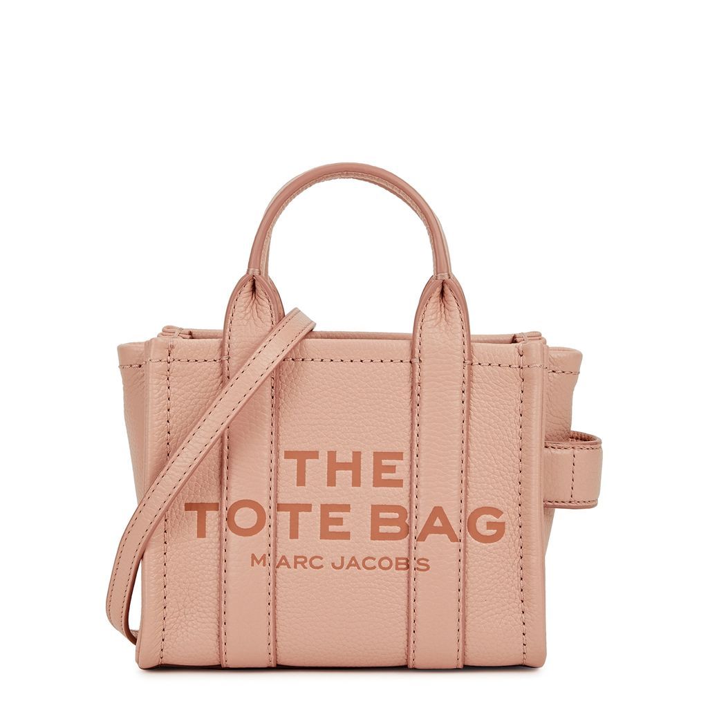 The Tote Micro Leather Tote - Rose