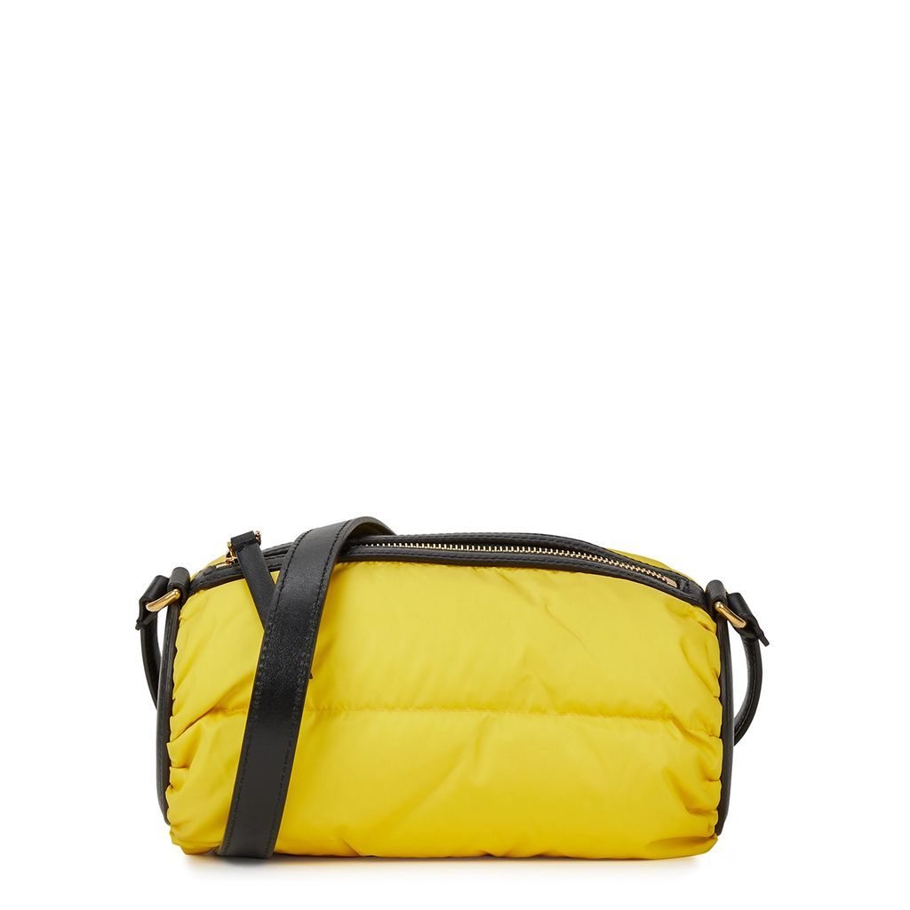 Keoni Quilted Shell Cross-body Bag - Yellow