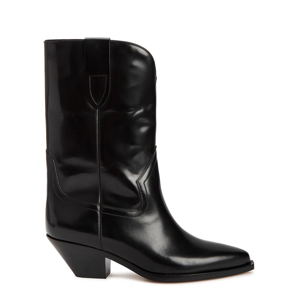 Dahope 50 Black Leather Ankle Boots - 4