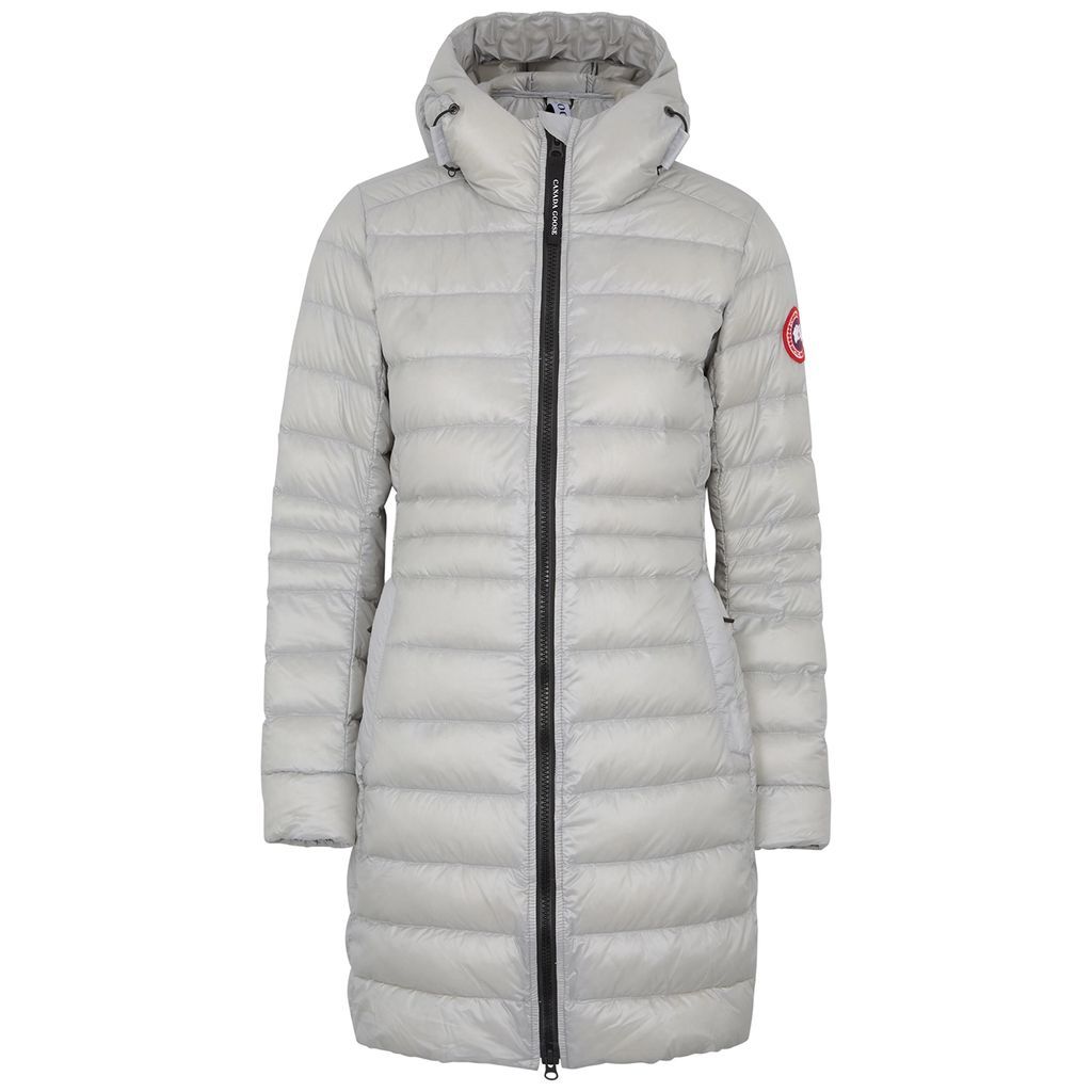 Cypress Quilted Shell Jacket - Light Grey - L