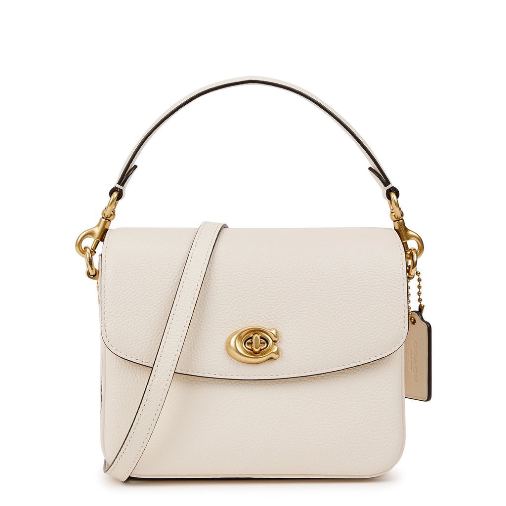 Cassie Leather Cross-body Bag - Ivory