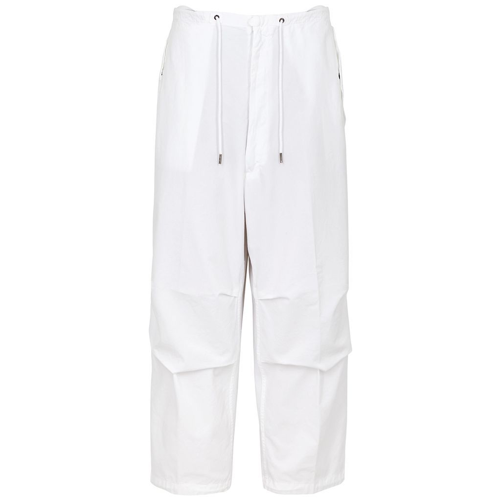 Blair Cotton Trousers - White - L