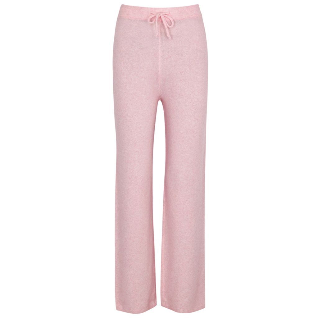 Damsville Knitted Sweatpants - Light Pink - XS