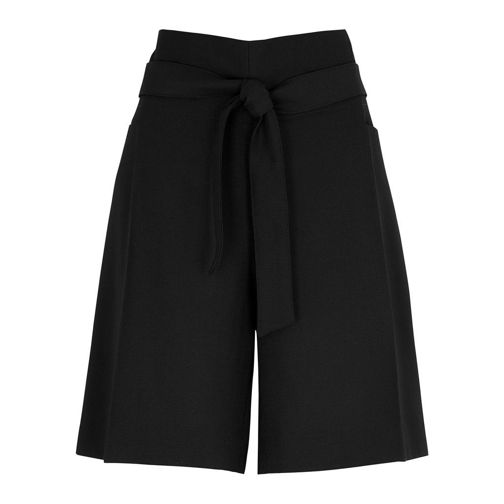 Bermuda Woven Shorts - Black - 10