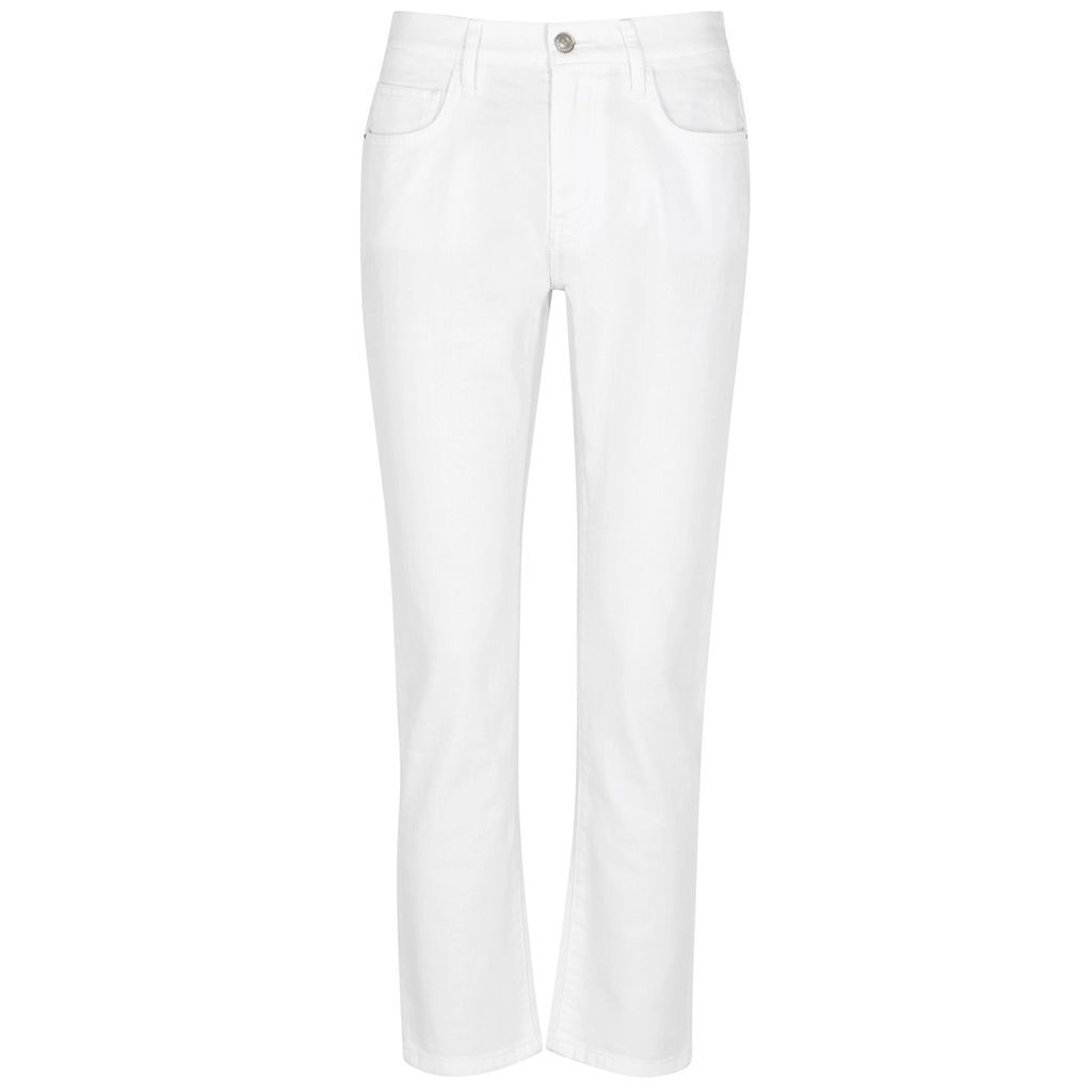 The Fling Straight-leg Jeans - White - W26