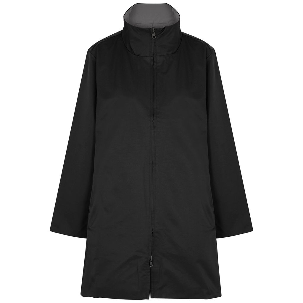 Reversible Cotton-blend Jacket - Black - L