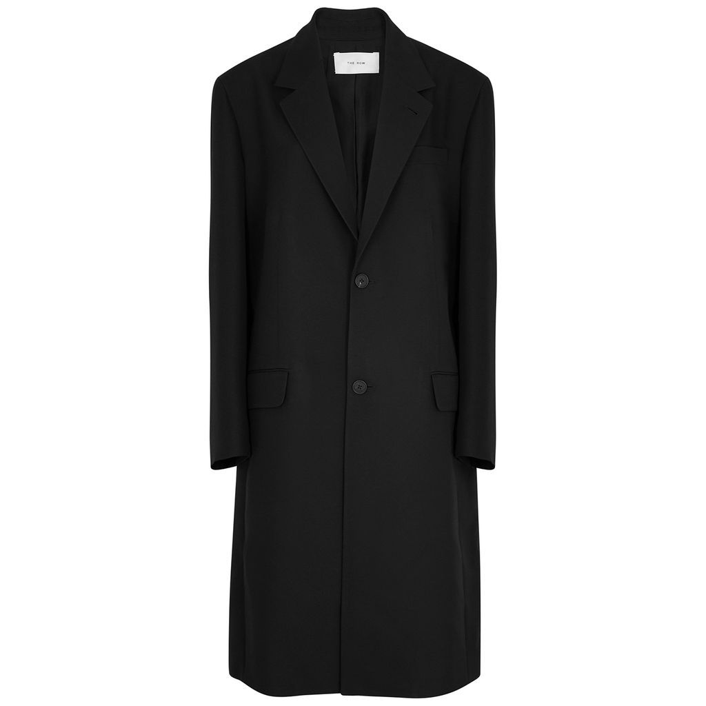 Topeeka Wool-blend Coat - Black - XS