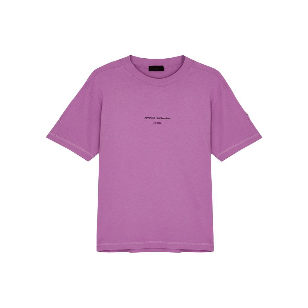 Logo Cotton T-shirt - Lilac - S