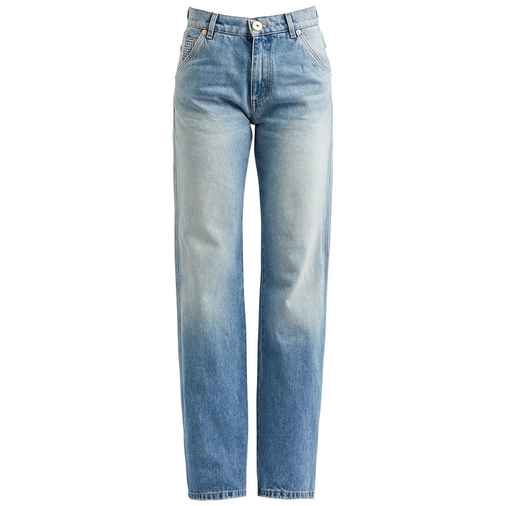 Straight-leg Jeans - Denim - 10