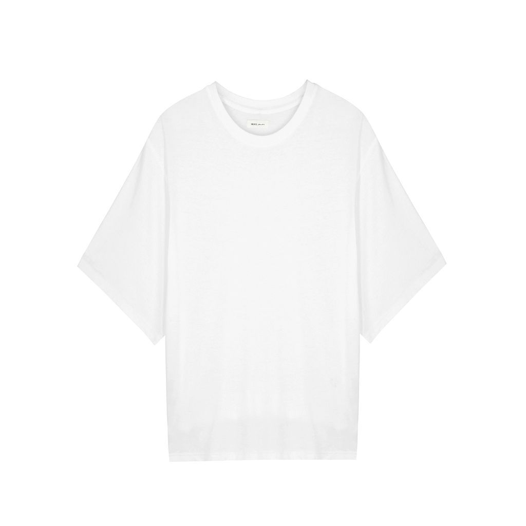 Sandy Cotton T-shirt - White - L