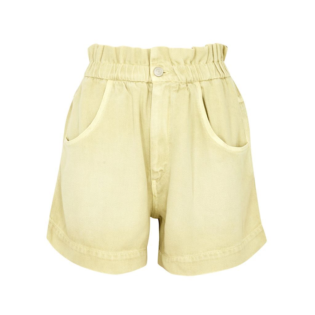 Titea Paperbag Twill Shorts - Ecru - 12