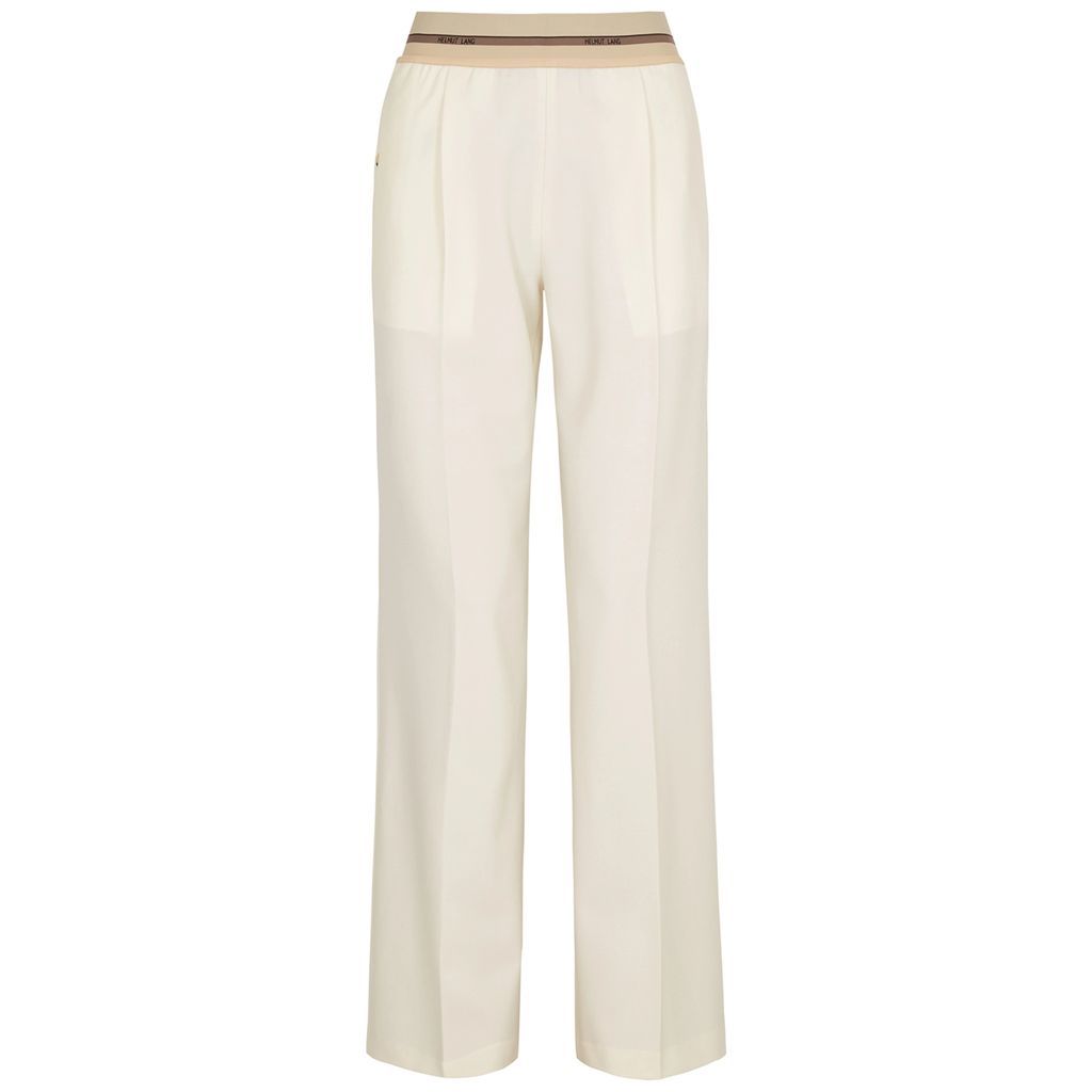 Logo-jacquard Woven Trousers - Ivory - 12