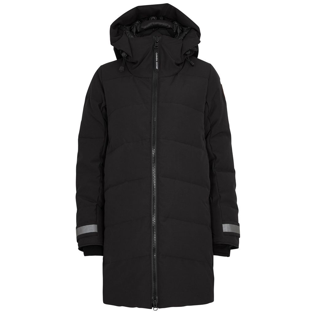 Merrit Quilted Arctic-Tech Parka - Black - XS