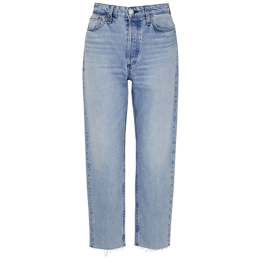 Alissa Barrel-leg Jeans - Light Blue - W26