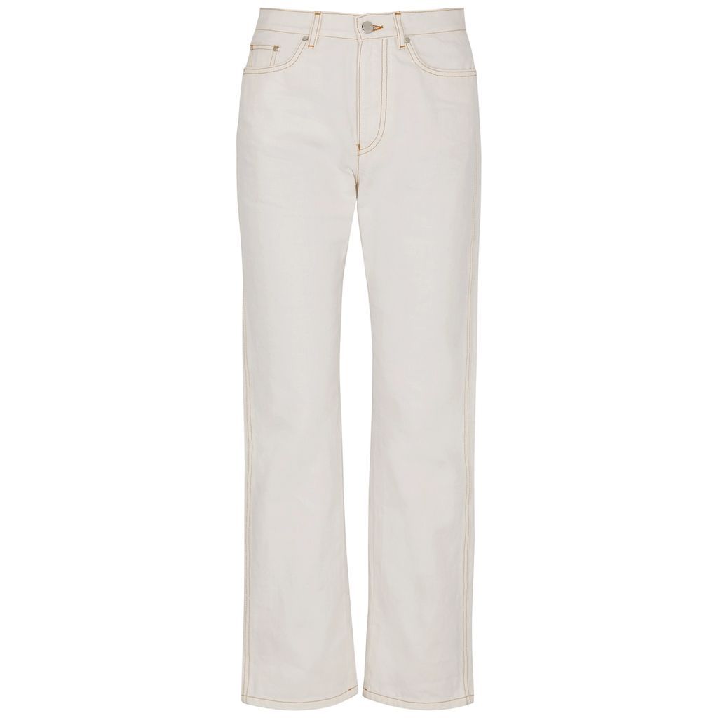 Slim-leg Jeans - White - 6