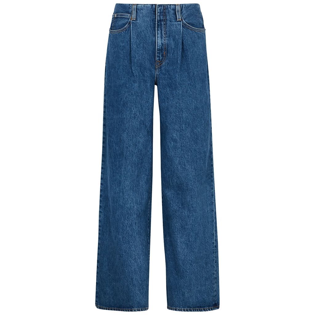 Taylor Wide-leg Jeans - Blue - W28