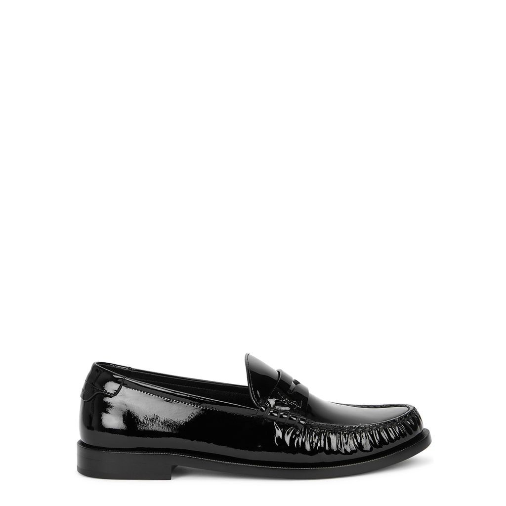 Le Loafer Black Patent Leather Penny Loafers - 2
