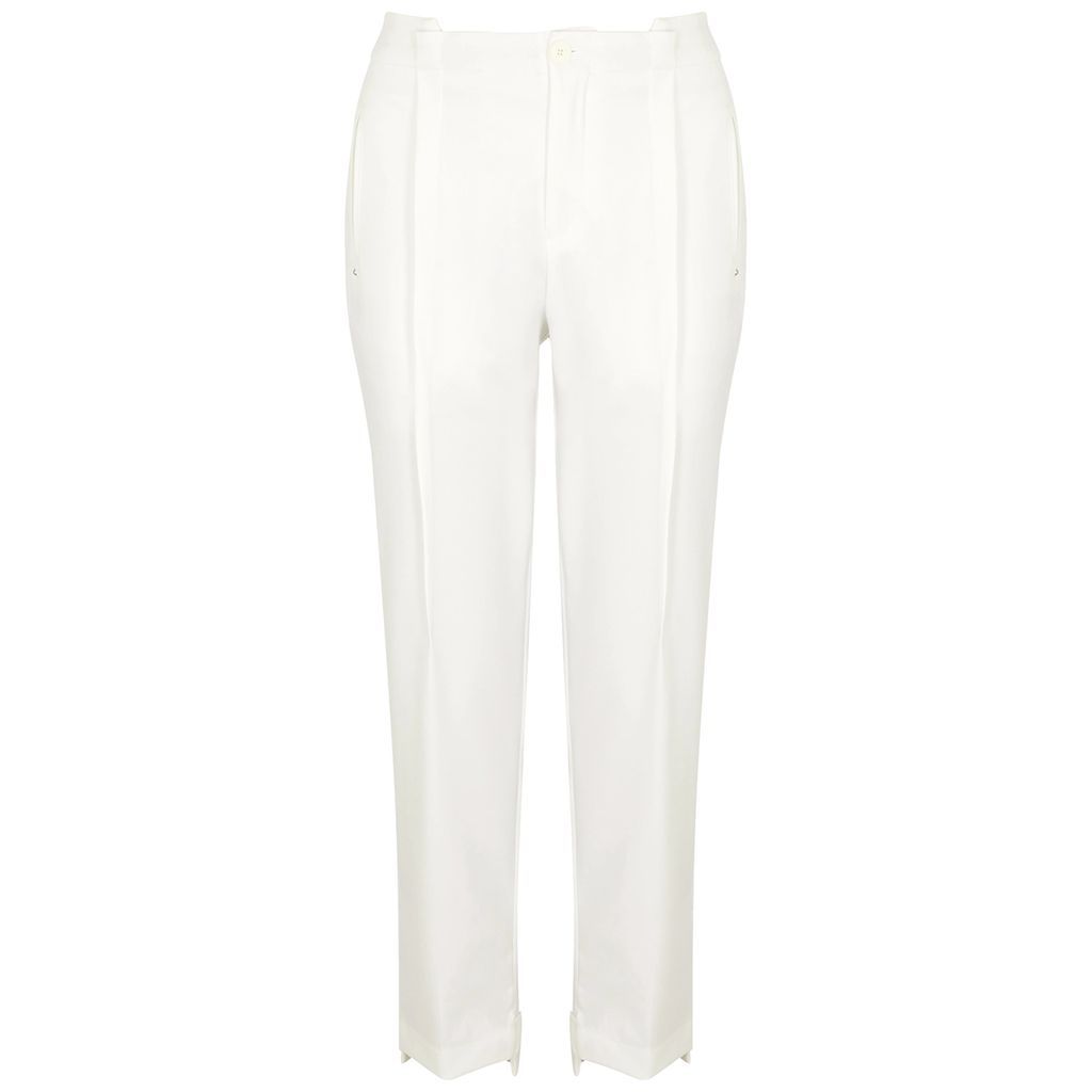 Specific Stretch-jersey Trousers - Cream - 8