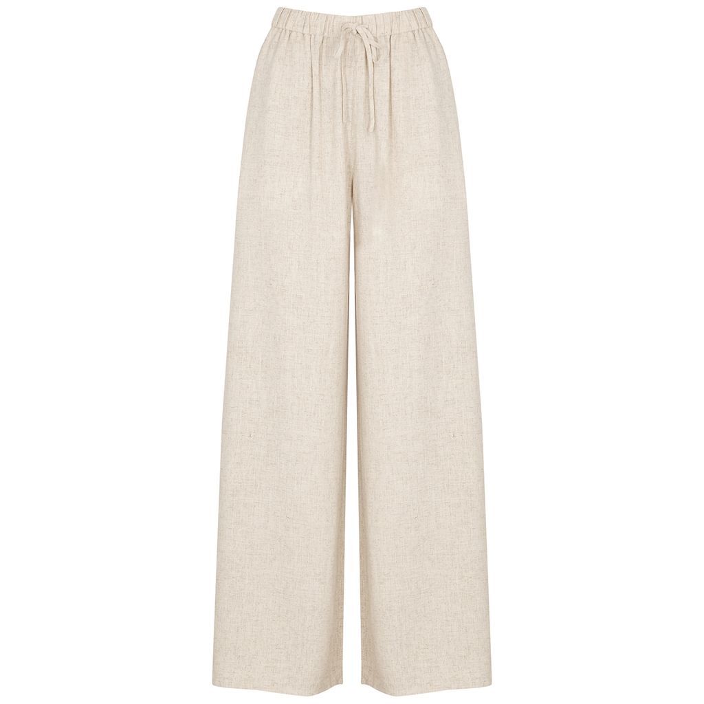 Pisca Wide-leg Trousers - Off White - 14