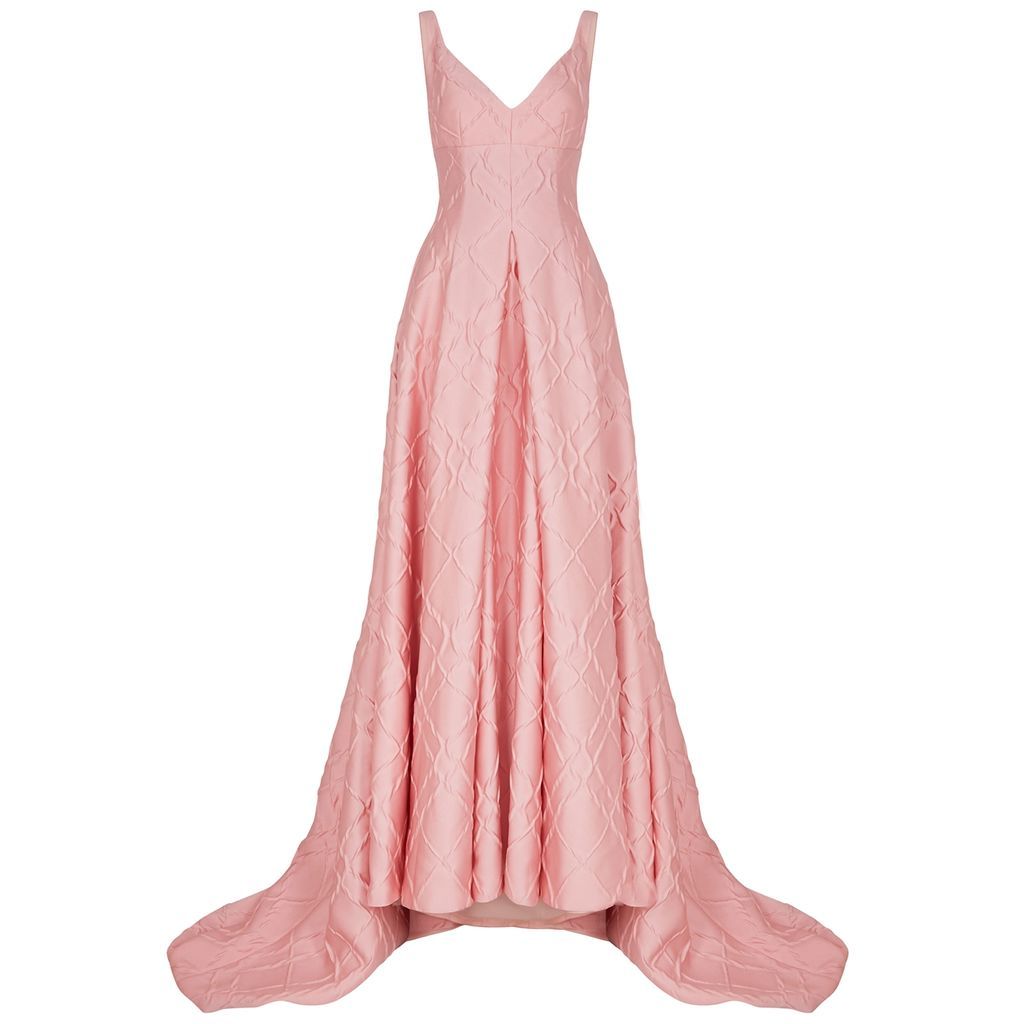 Merise Jacquard Gown - Pink - 10