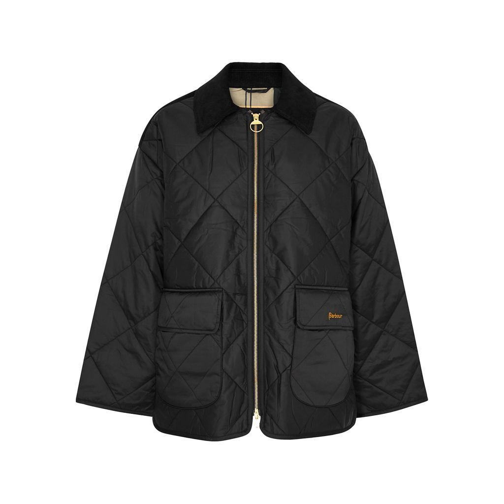 Ryhope Quilted Shell Jacket - Black - 10