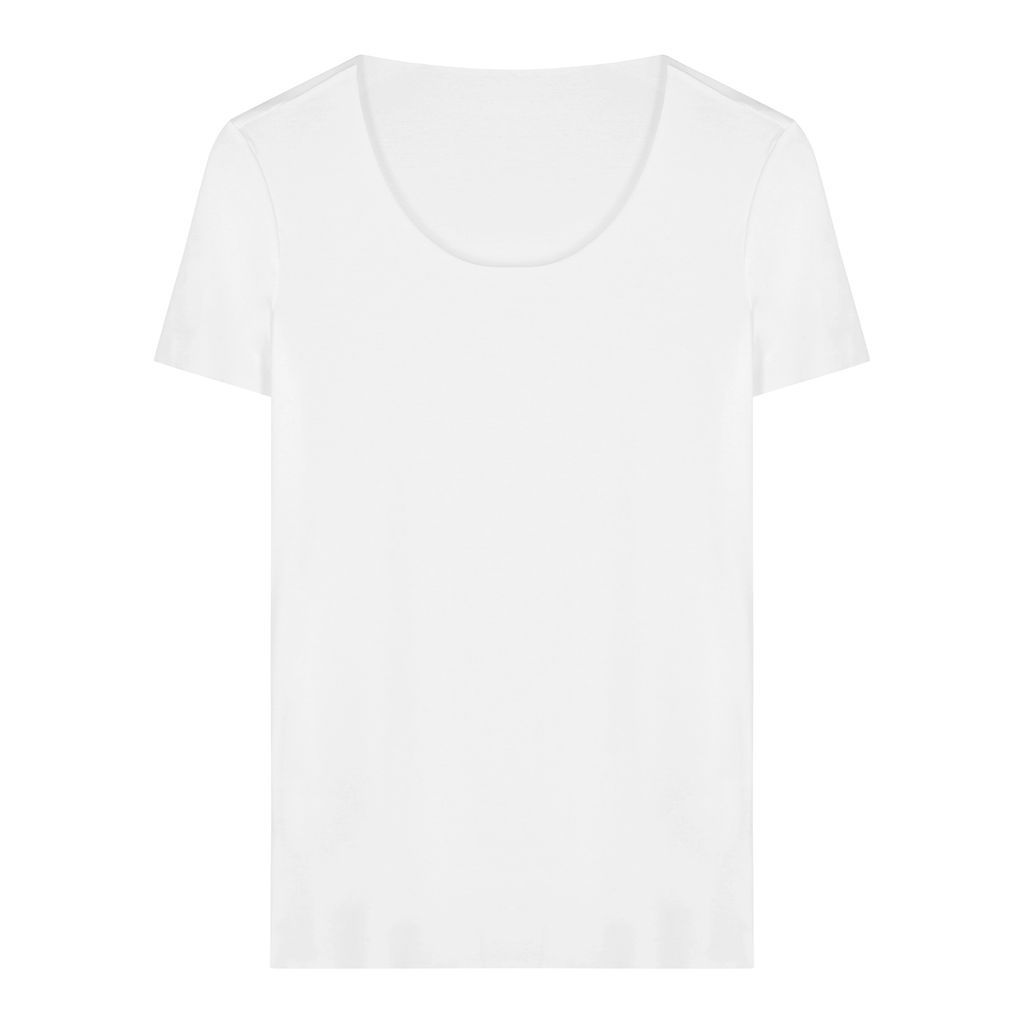 Aurora Pure White Jersey T-shirt - S