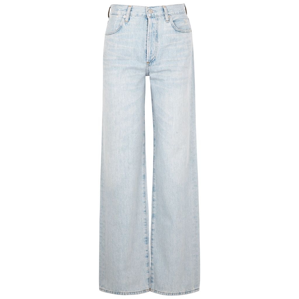 Annina Light Blue Wide-leg Jeans - W24