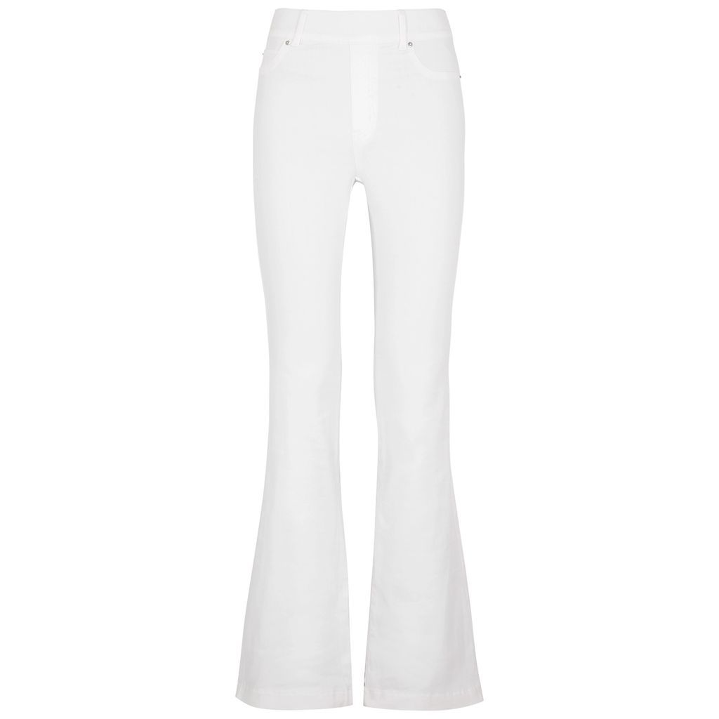 White Flared Jeans - XS