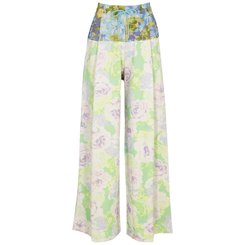 Printed Cotton Sweatpants - Multicoloured - XS