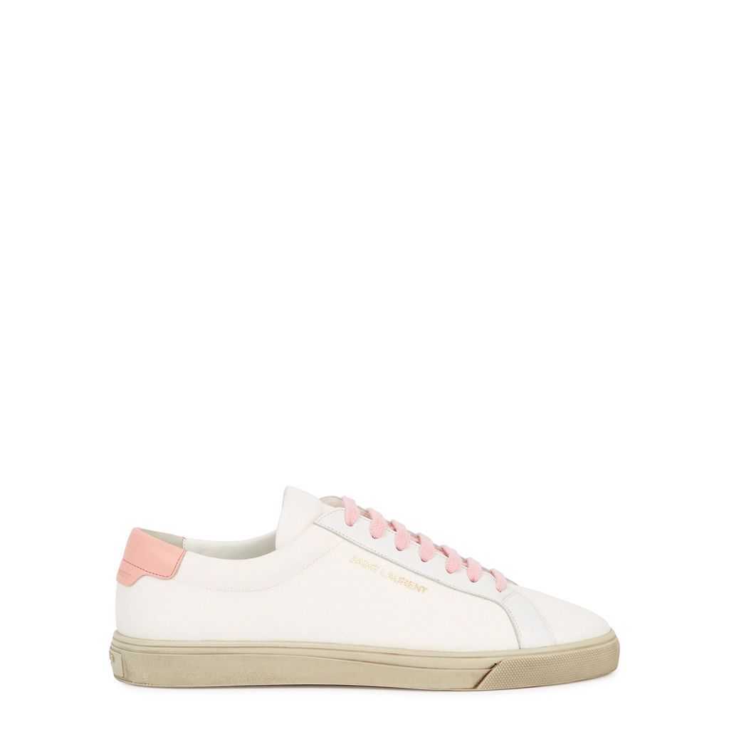 Andy Off-white Canvas Sneakers - 4