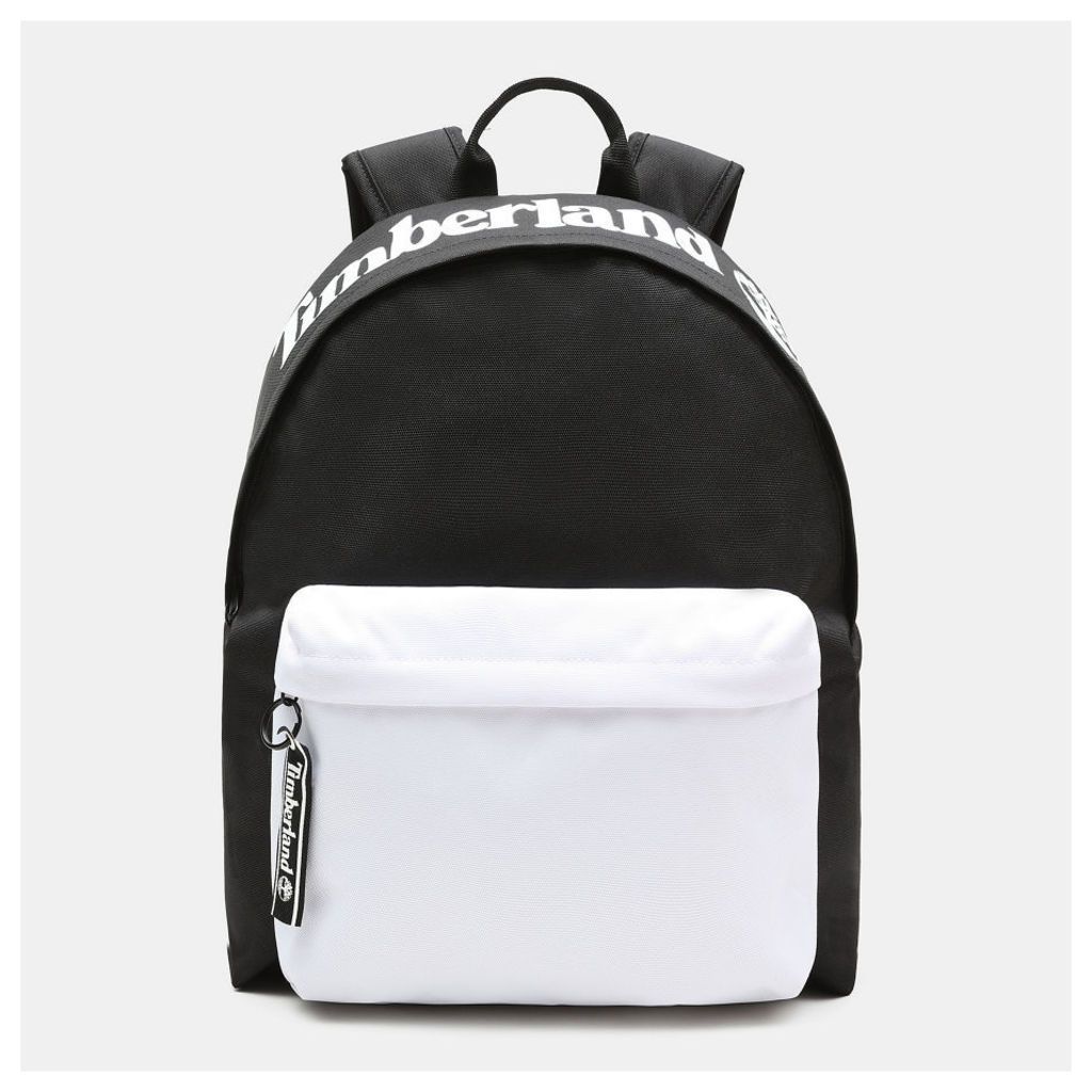 Timberland Sport Lifestyle Colour Block Backpack In Black Black Unisex, Size ONE