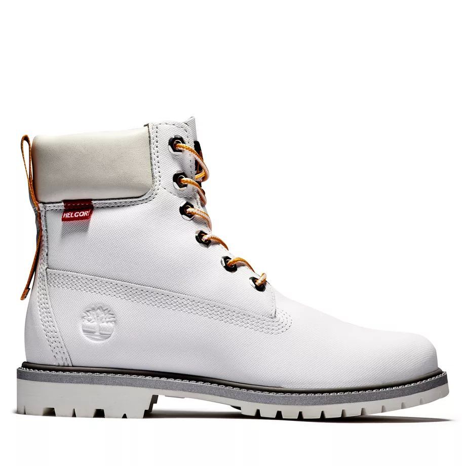 Heritage 6 Inch Boot For Women In White White, Size 6