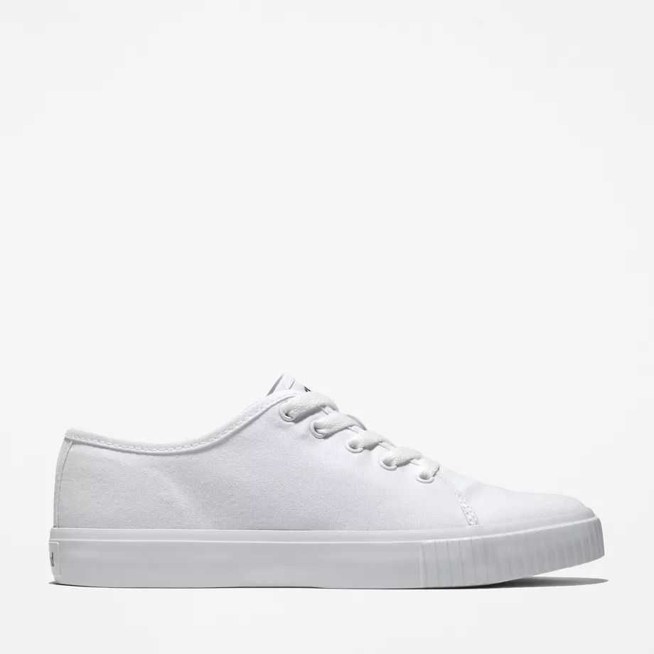 Skyla Bay Canvas Shoe For Women In White White, Size 4.5