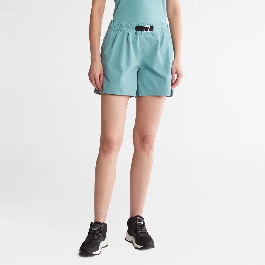 Technical Shorts For Women In Blue Teal, Size M