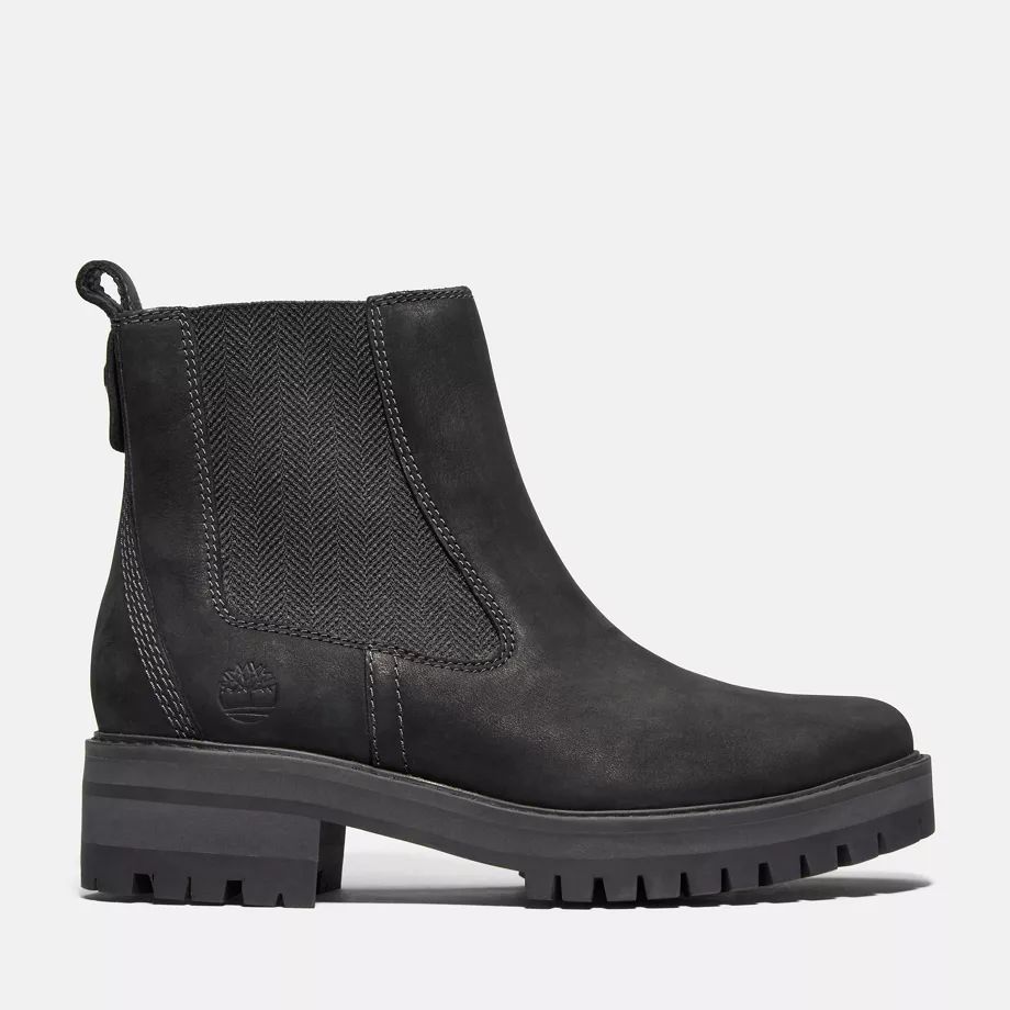 Courmayeur Chelsea Boot For Women In Black Black, Size 4.5
