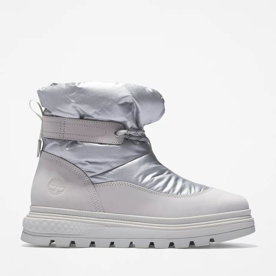 Ray City Puffer Boot For Women In White White, Size 8