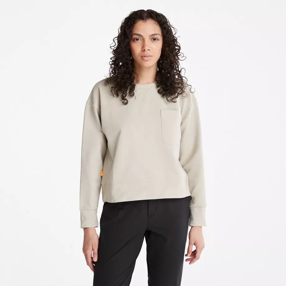 Timberloop Hybrid Sweatshirt For Women In Grey Light Grey, Size XL