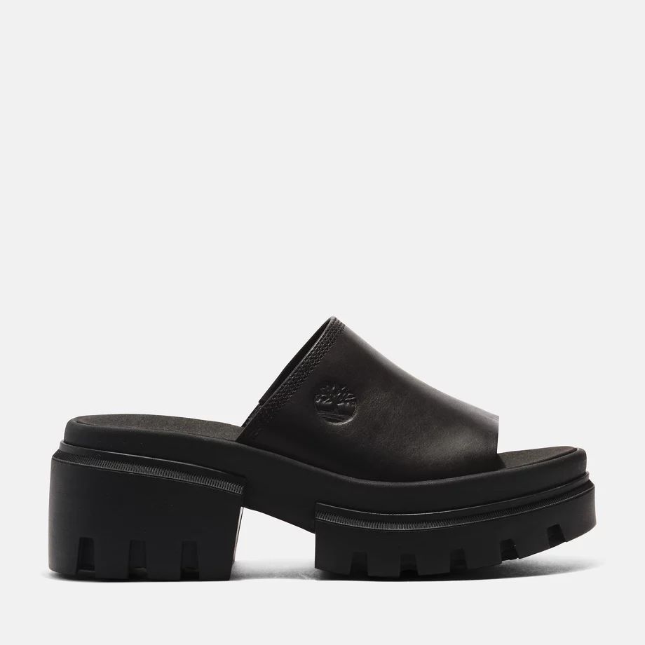 Everleigh Slide Sandal For Women In Black Black, Size 5.5