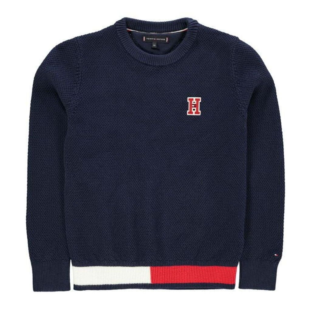 Tommy Hilfiger Flag Ribbed Sweater