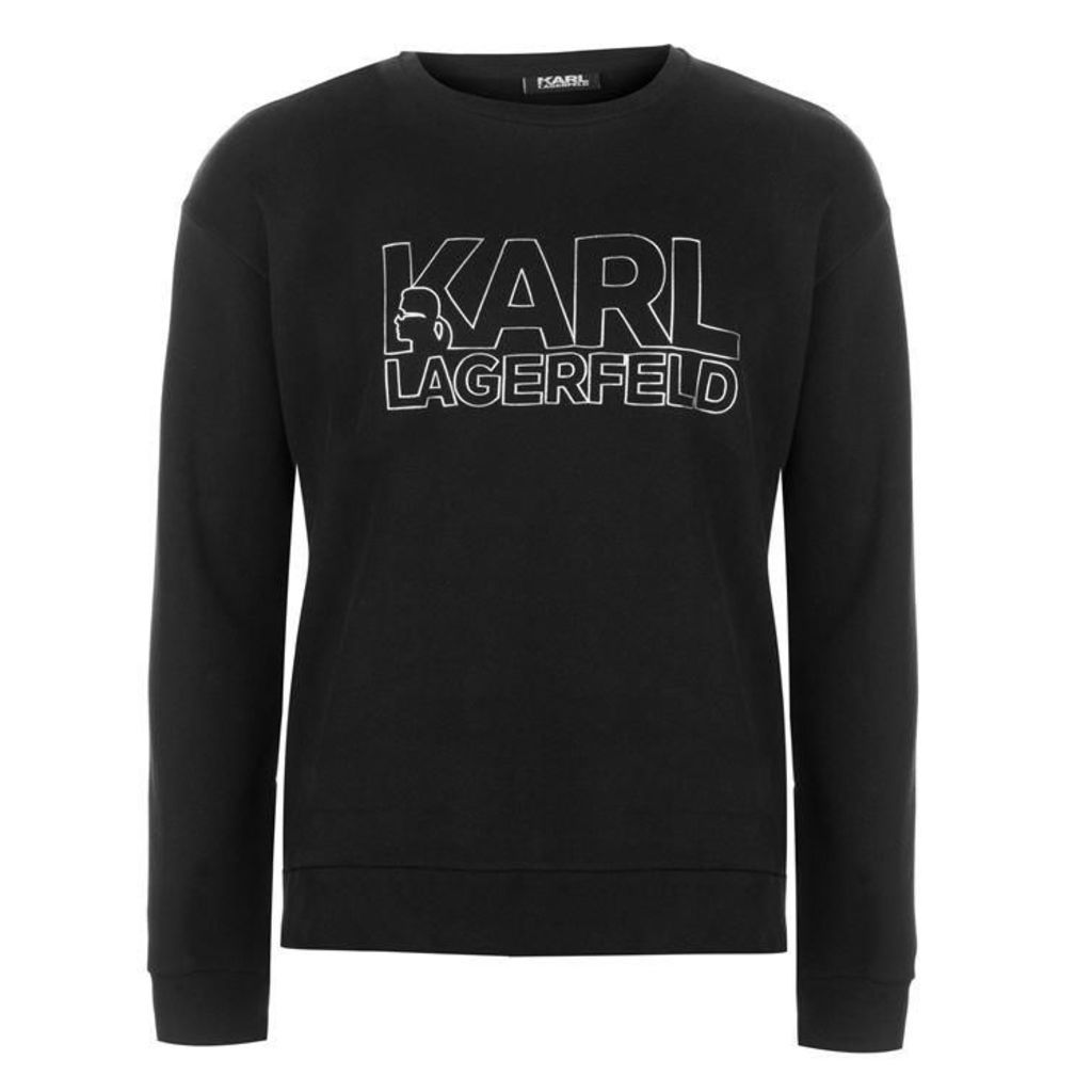 Karl Lagerfeld Large Word Sweatshirt