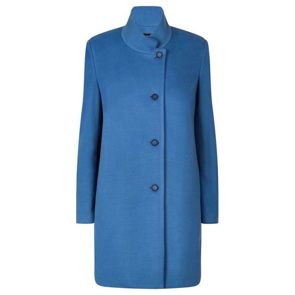 James Lakeland High Collar Coat