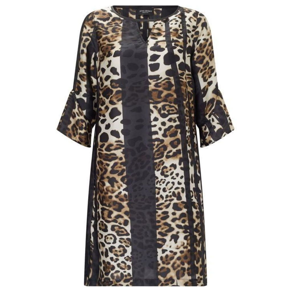 James Lakeland Leopard Stripe Dress