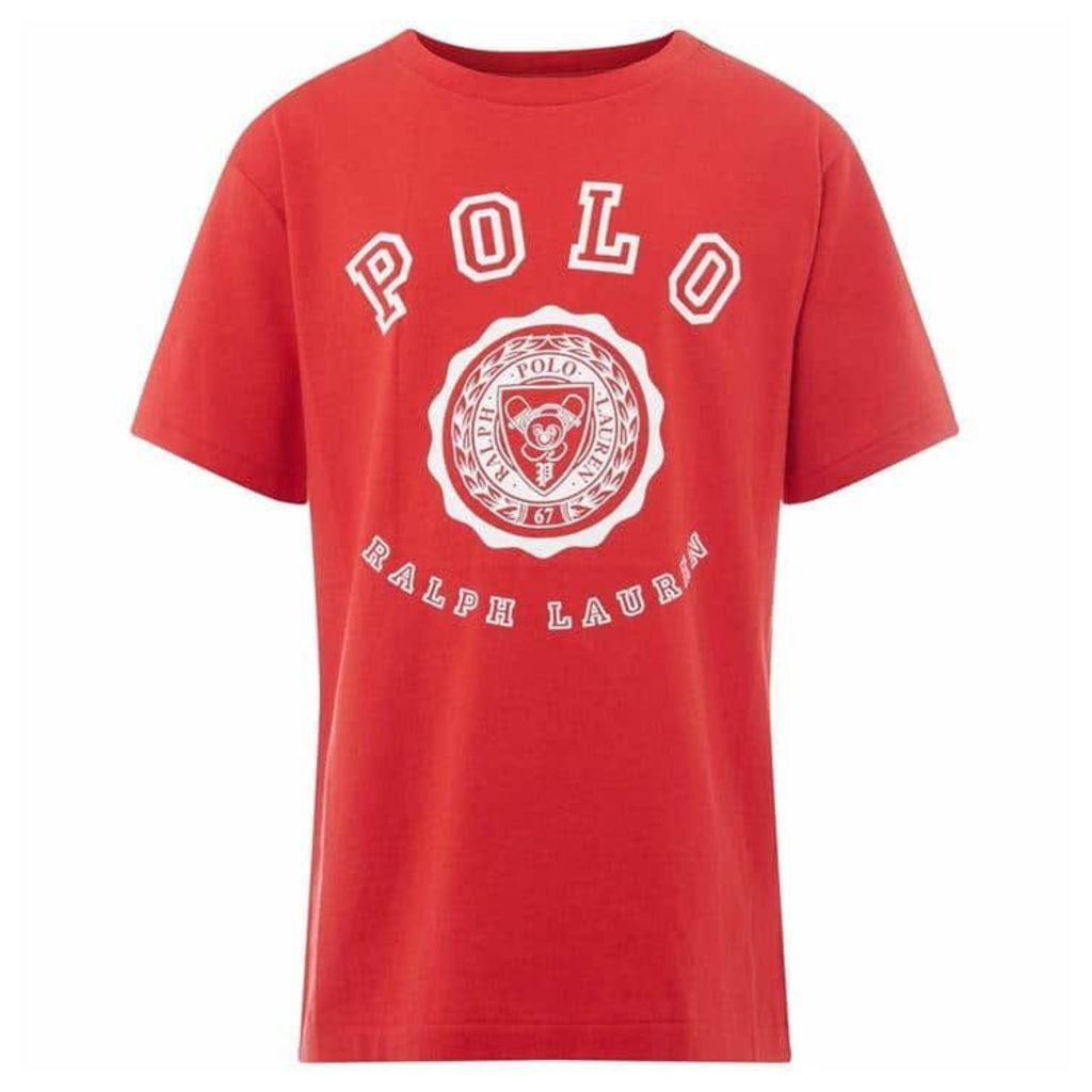 Ralph Lauren Collegic Polo Logo T Shirt