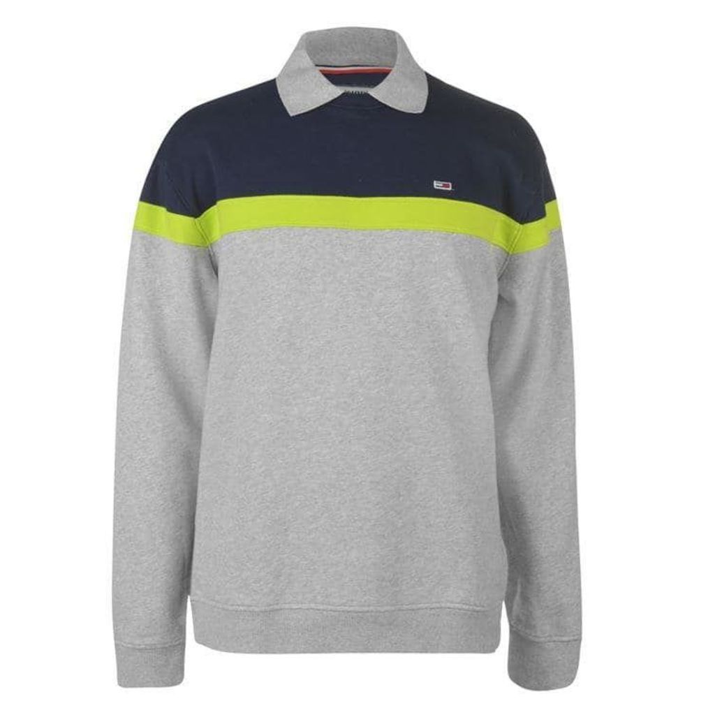 Tommy Jeans Polo Collar Crew Sweatshirt