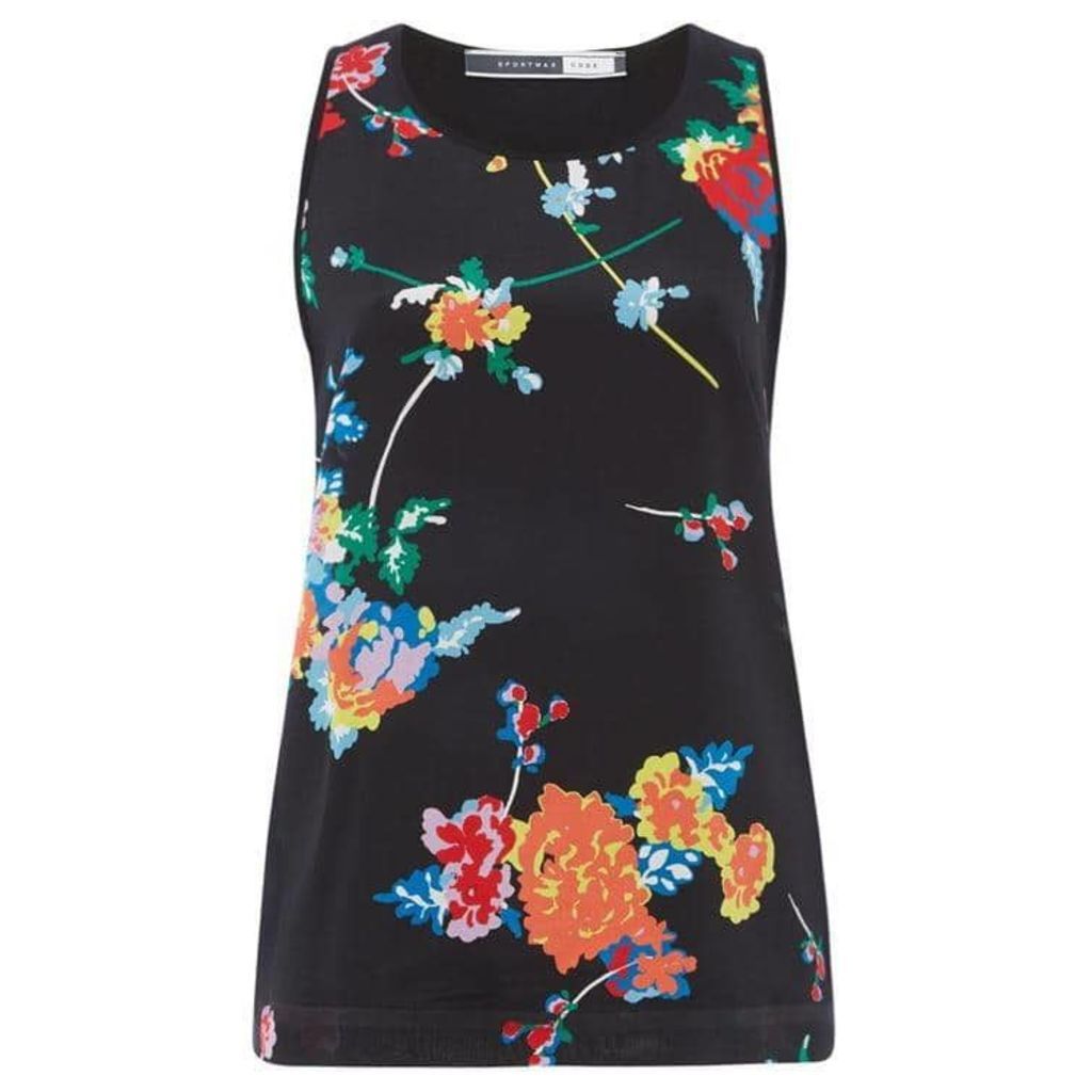 Sportmax Code Candela tank top with floral Print