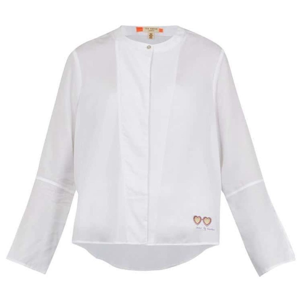Ted Baker Calisa Cbn Embroidered Shirt