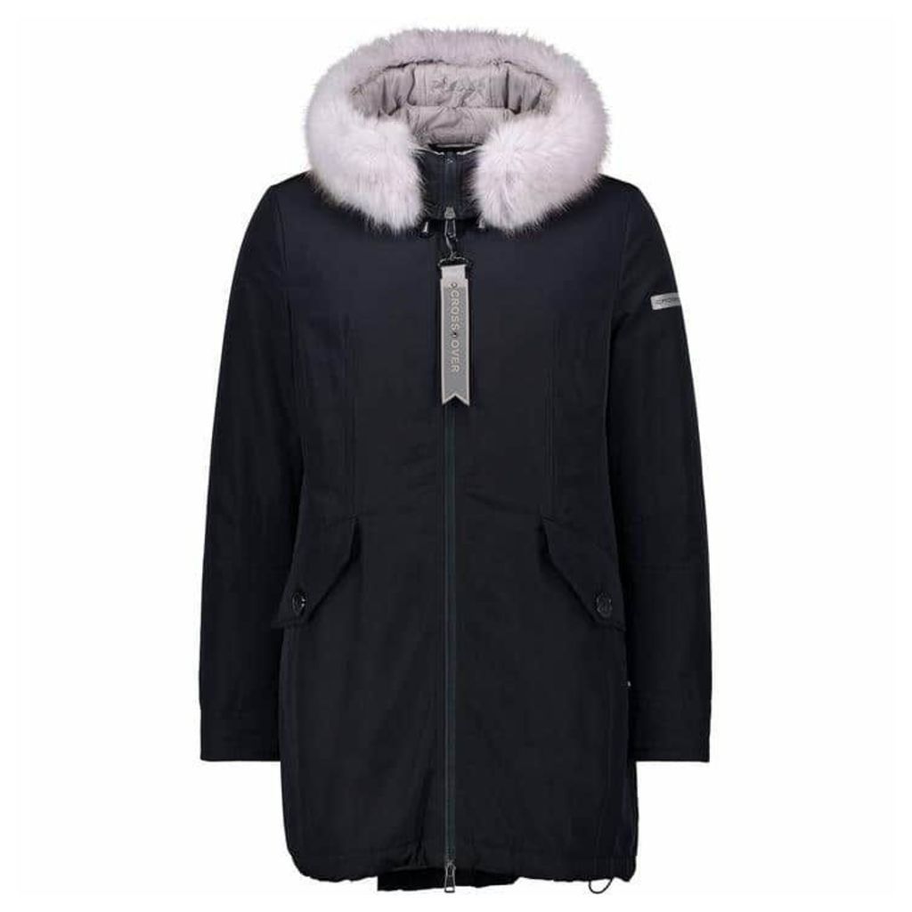 Betty Barclay Crossover Down Lined Parka With Hood