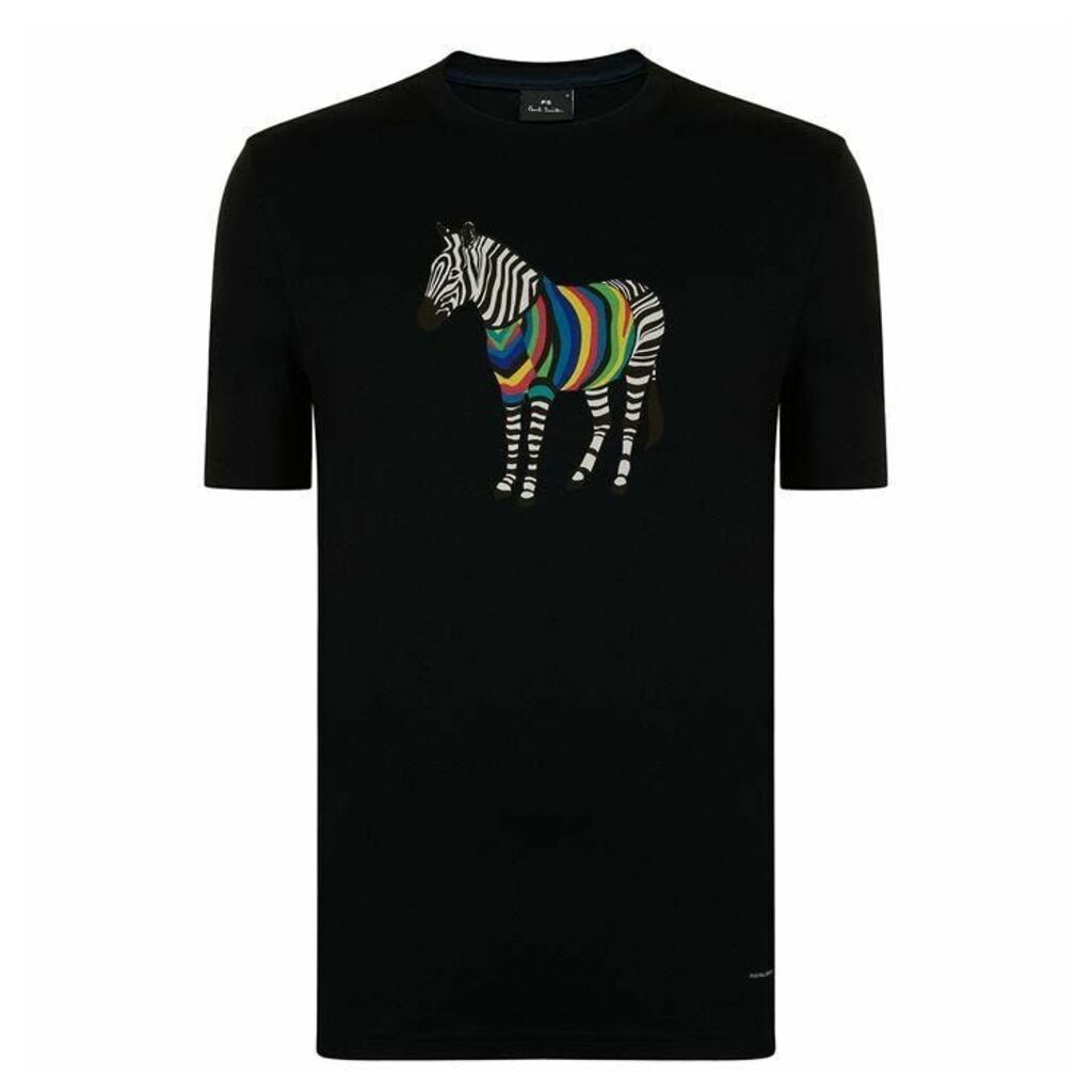 PS BY PAUL SMITH Zebra Print T Shirt